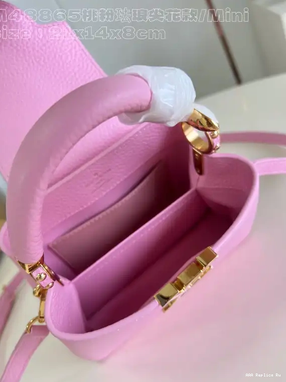 AAA Pruses Bags MINI-21*14*8CM LOUIS CAPUCINES VUITTON 0625